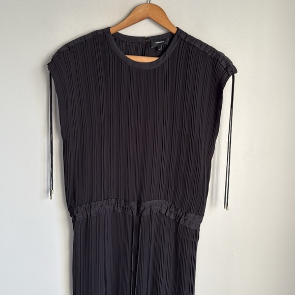 Theory Black Kurgan maxi Dress Size 00 - Picture 5 of 14